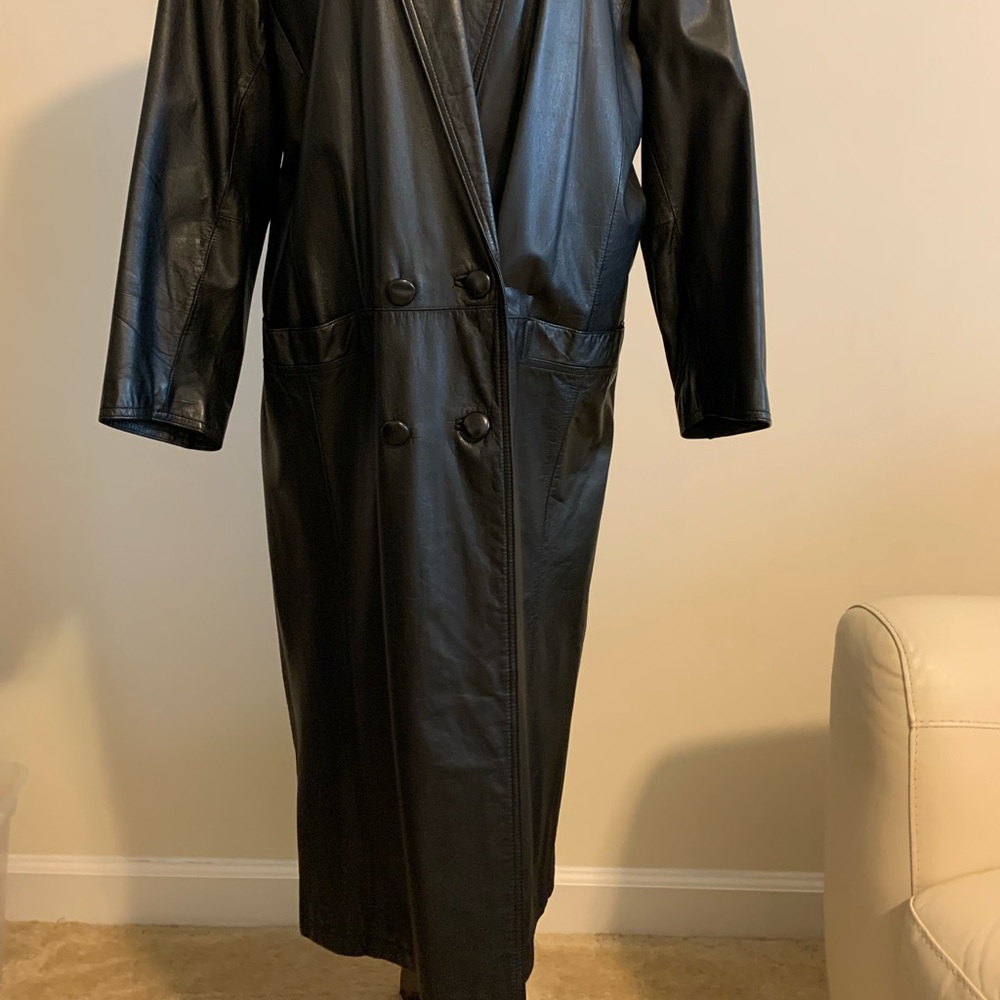 Leather Coat